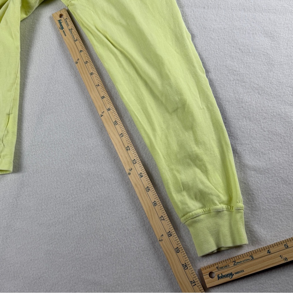 Adidas Yeezy Men's Calabasas Long Sleeve Tee Frozen Yellow Small - Picture 4 of 10